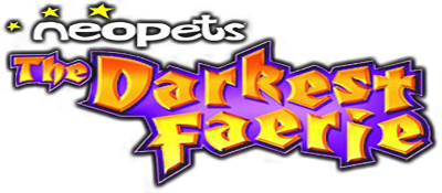 NeoPets the Darkest Faerie title screen for Playstation 2